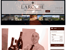 Tablet Screenshot of lavinothequelaroche.com